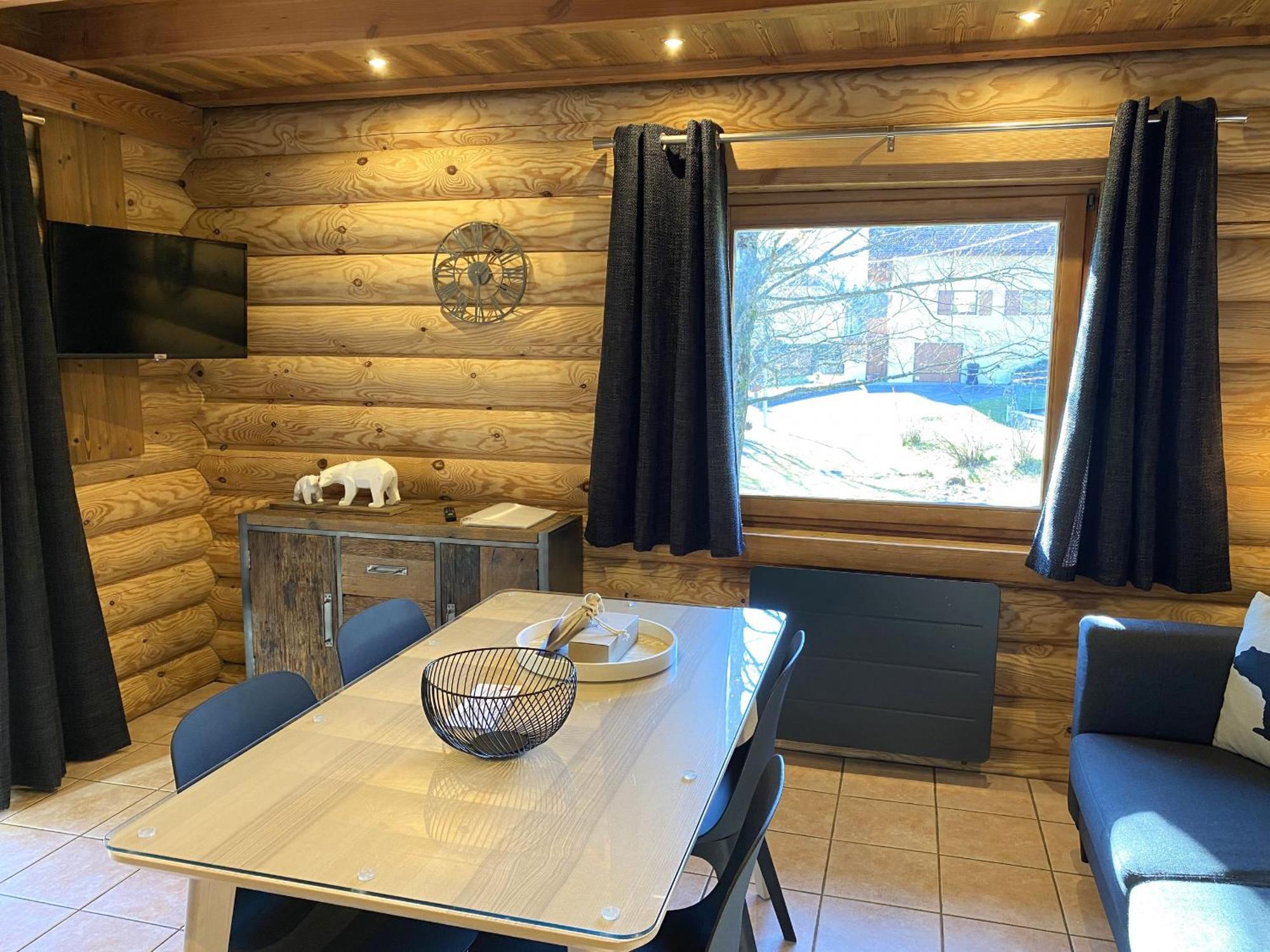 L'Oursblanc Chalet En Rondins La Bresse Εξωτερικό φωτογραφία